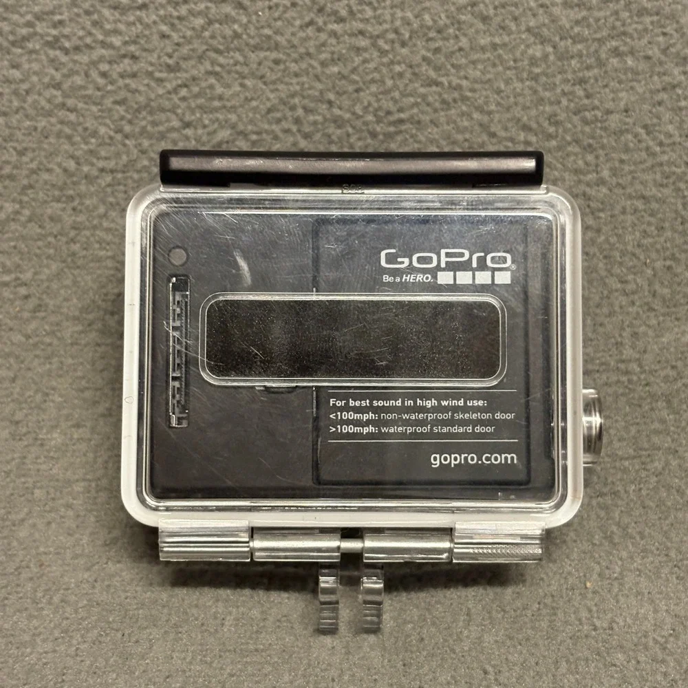GoPro HERO3+ Action Camera Silver Black Excellent Condition With Case